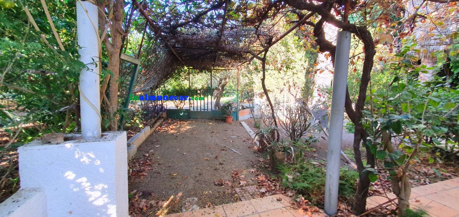 Maison de campagne à vendre très proche du centre d’Almuñécar, avec grande piscine.