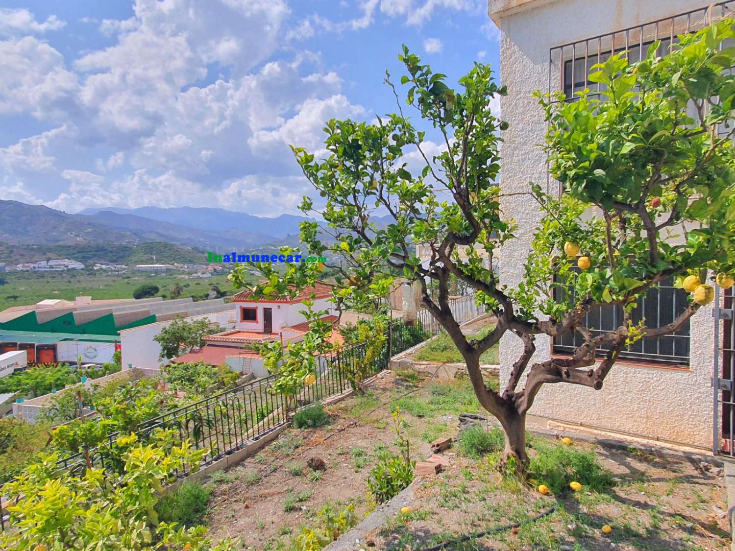 Maison à vendre à Almuñécar avec jardin.